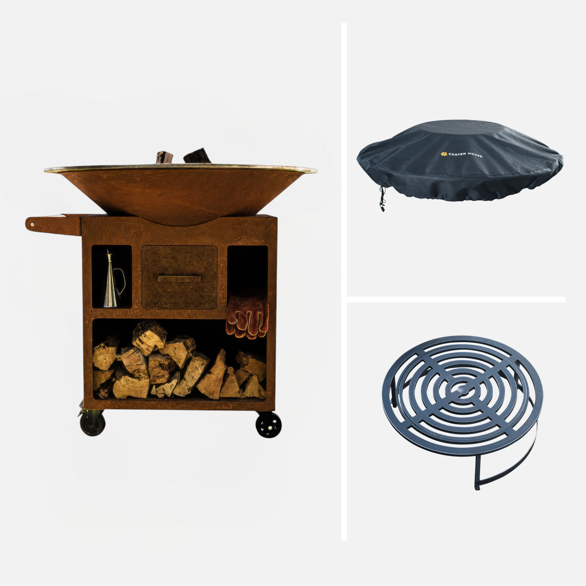 Pack "Essentiel" + brasero Braai 120 cm