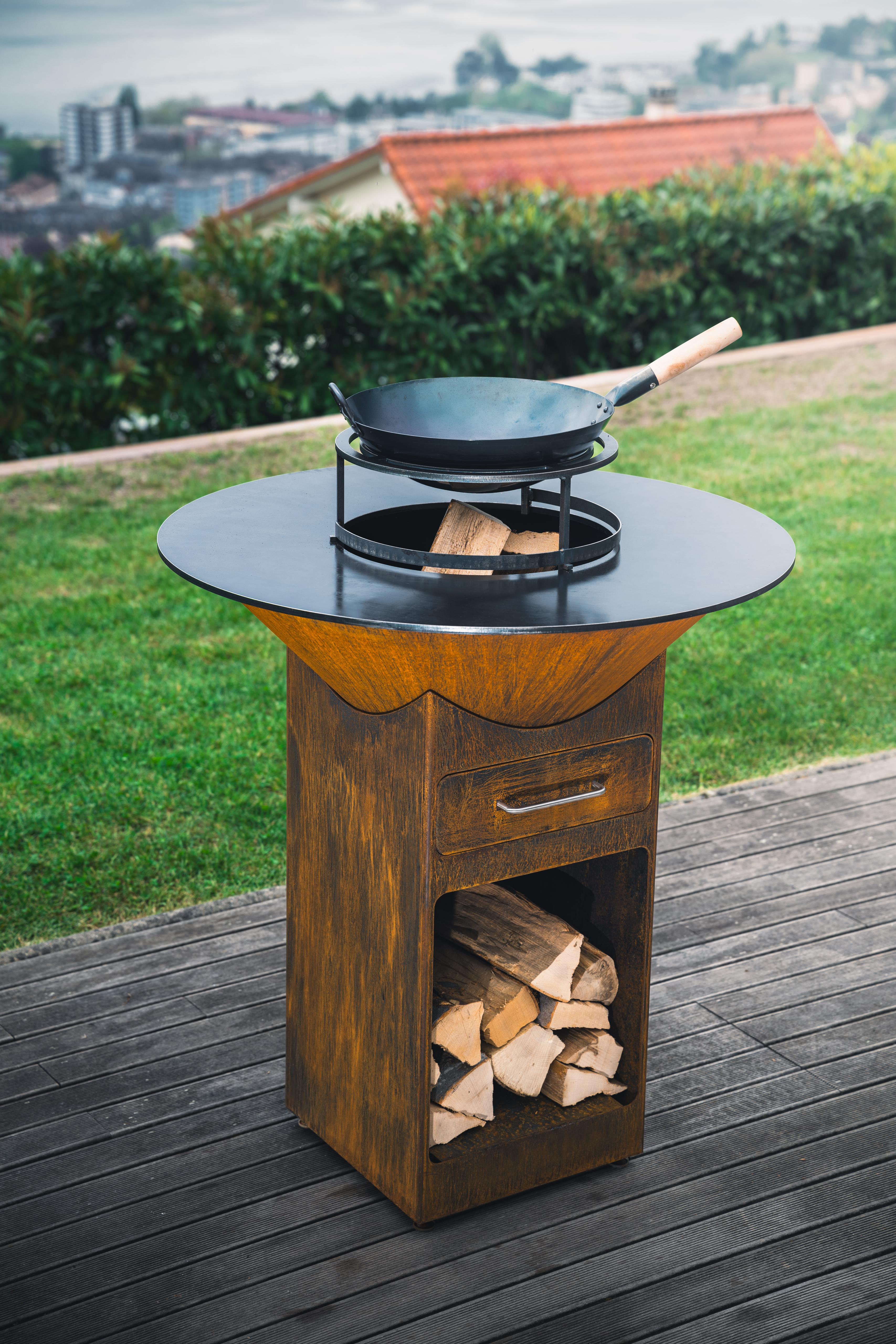 Wok de aço