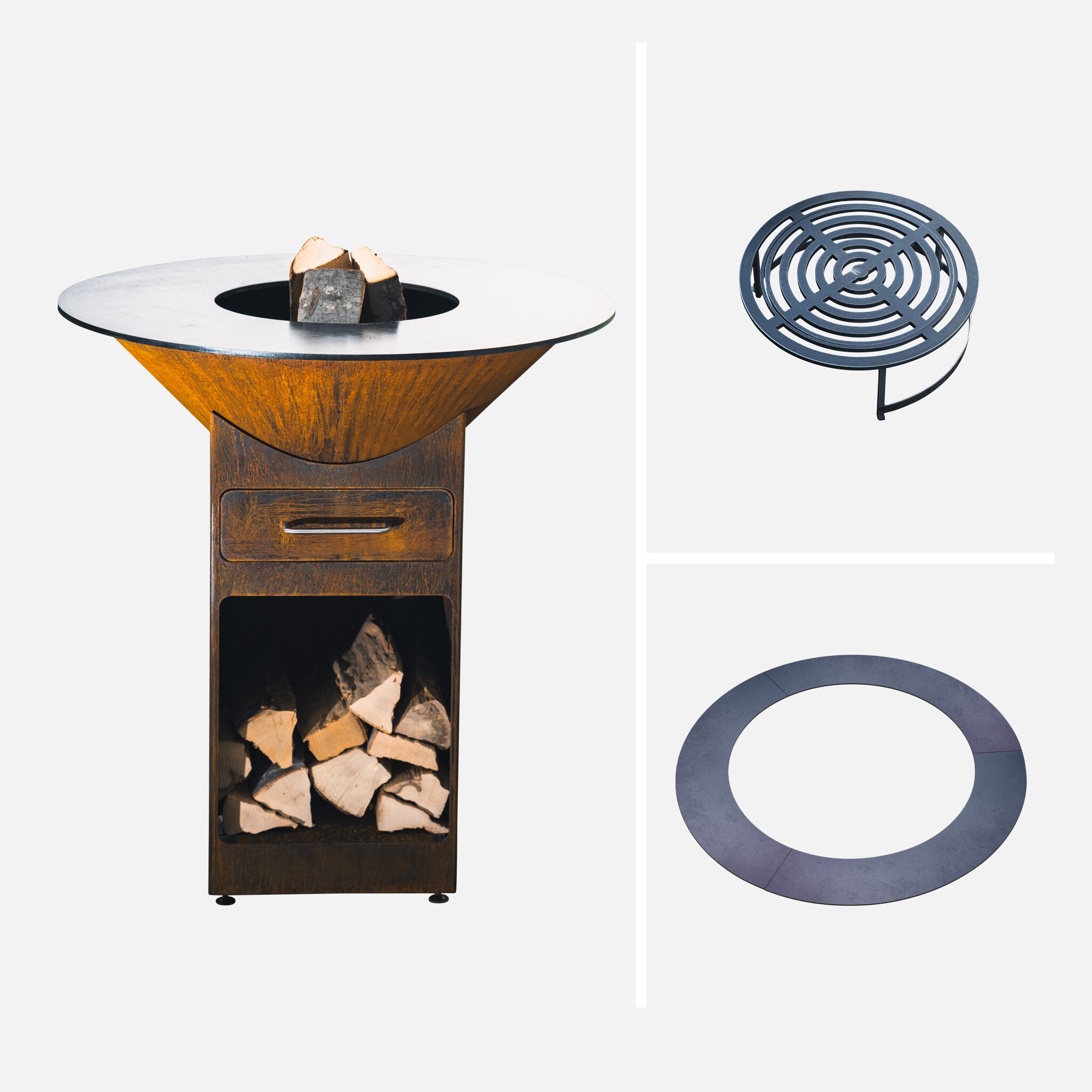 Pack "Convivial" + brasero 95cm