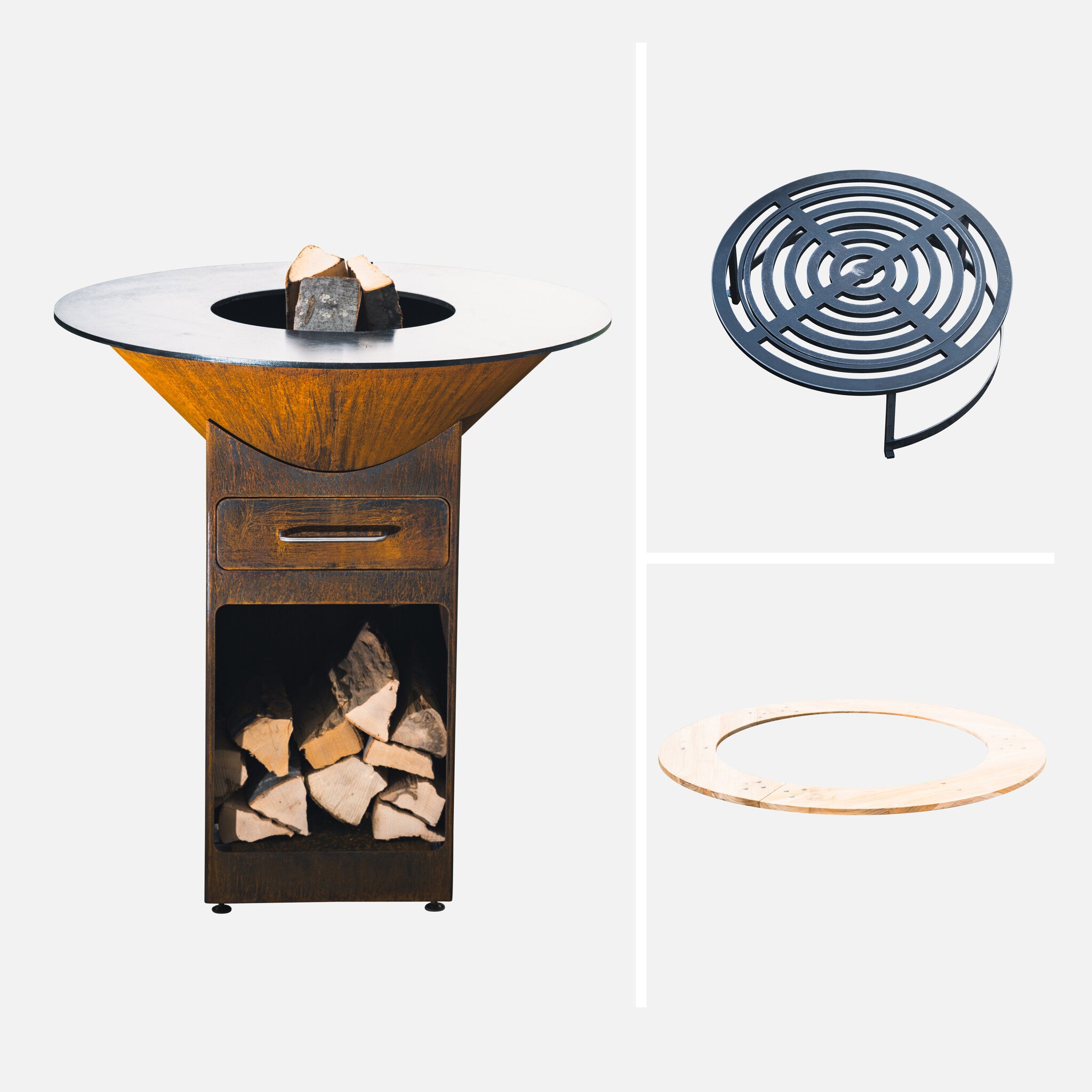Pack "Convivial" + brasero 95cm